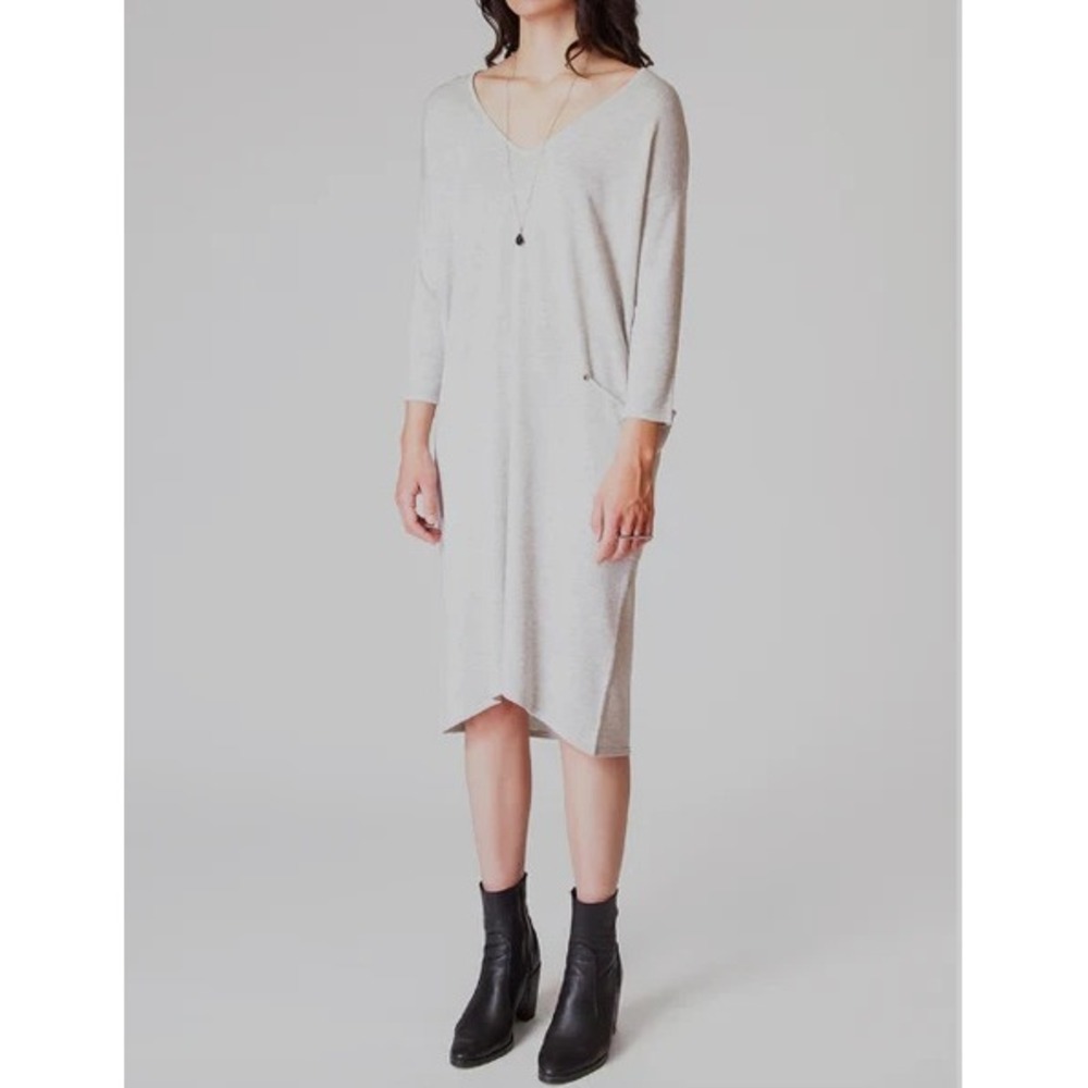 NWT Kerisma size M/L Sweater Raven Box Dress Tunic Midi 3/4 sleeve